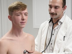 Youthfull Innocent Fit Twink Wants To Practice The Physician's Moist Molten Office Approach